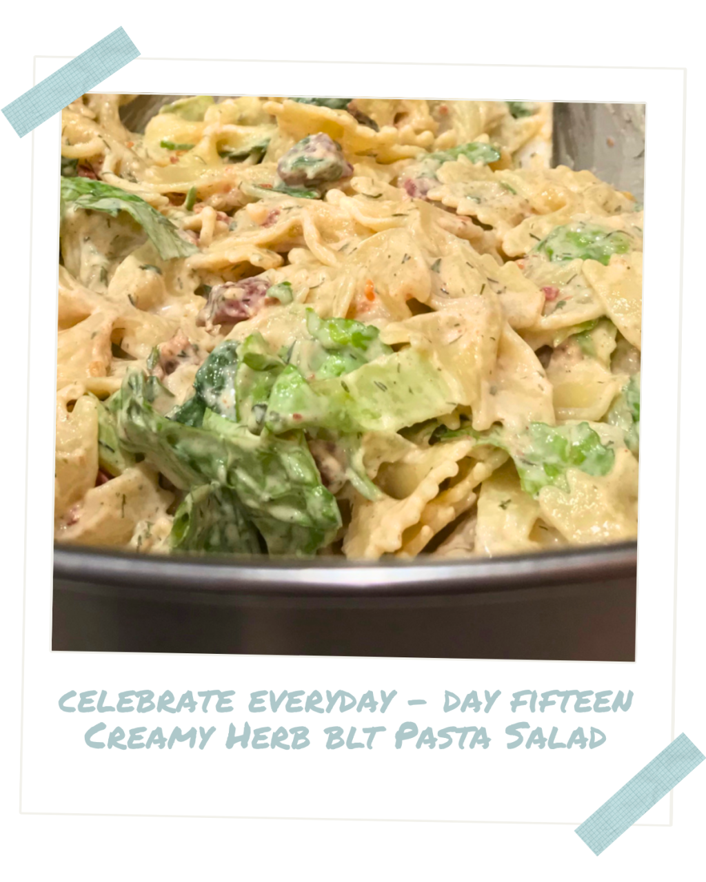 Celebrate Every Day — Day&nbsp;Fifteen