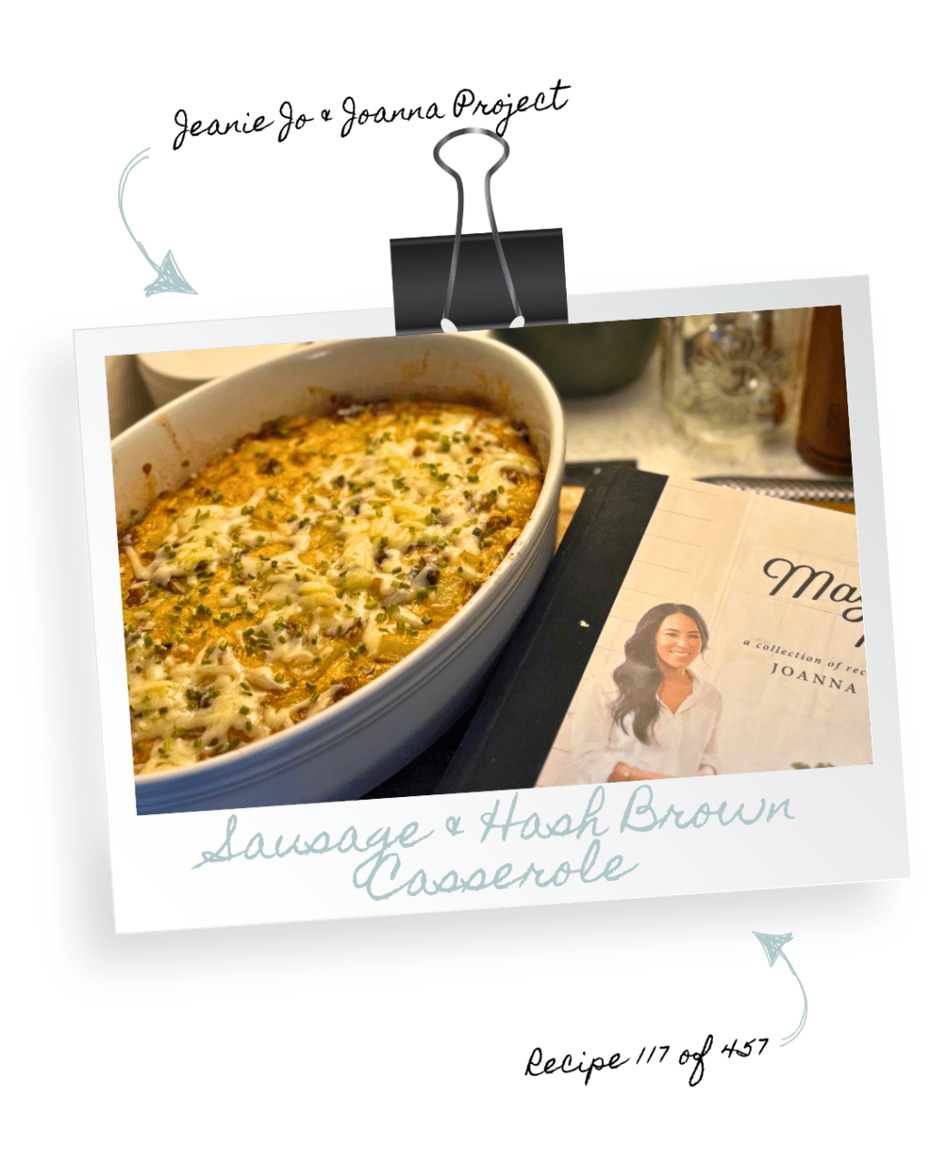 The Jeanie Jo & Joanna Project Recipe 117 of 457: Sausage & Hash Brown&nbsp;Casserole